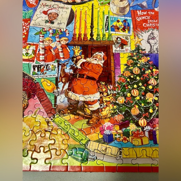 White Mountain Jigsaw Puzzle The Holidays 1000 Pieces James Mellet Complete - Picture 9 of 14